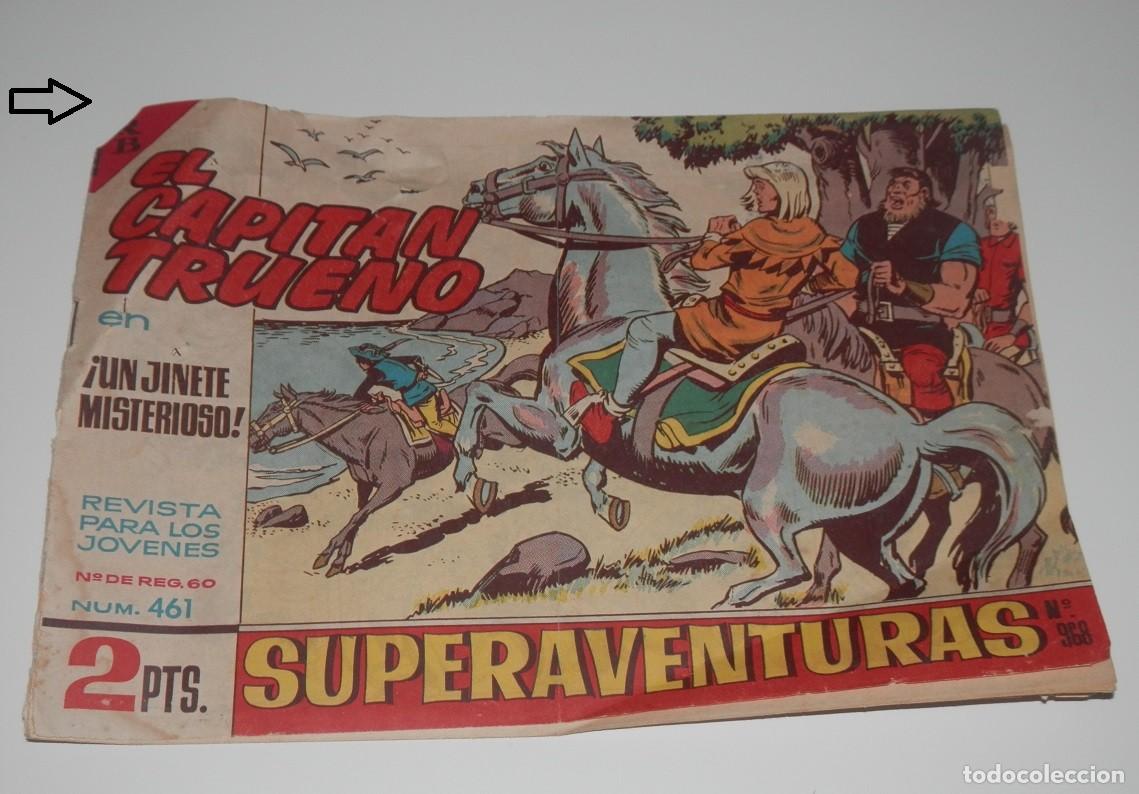 Tebeos: ANTIGUO COMIC CAPITAN TRUENO N&ordm; 461 - Foto 1
