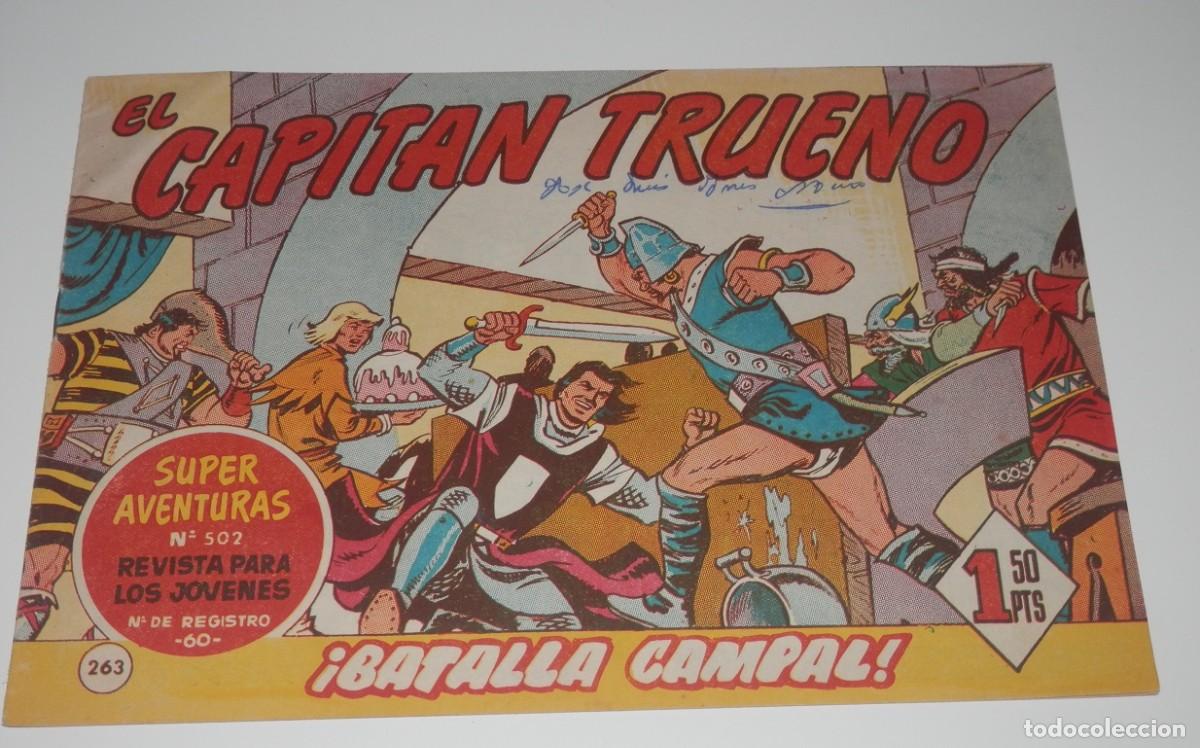 Tebeos: ANTIGUO COMIC CAPITAN TRUENO N&ordm; 263 - Foto 1