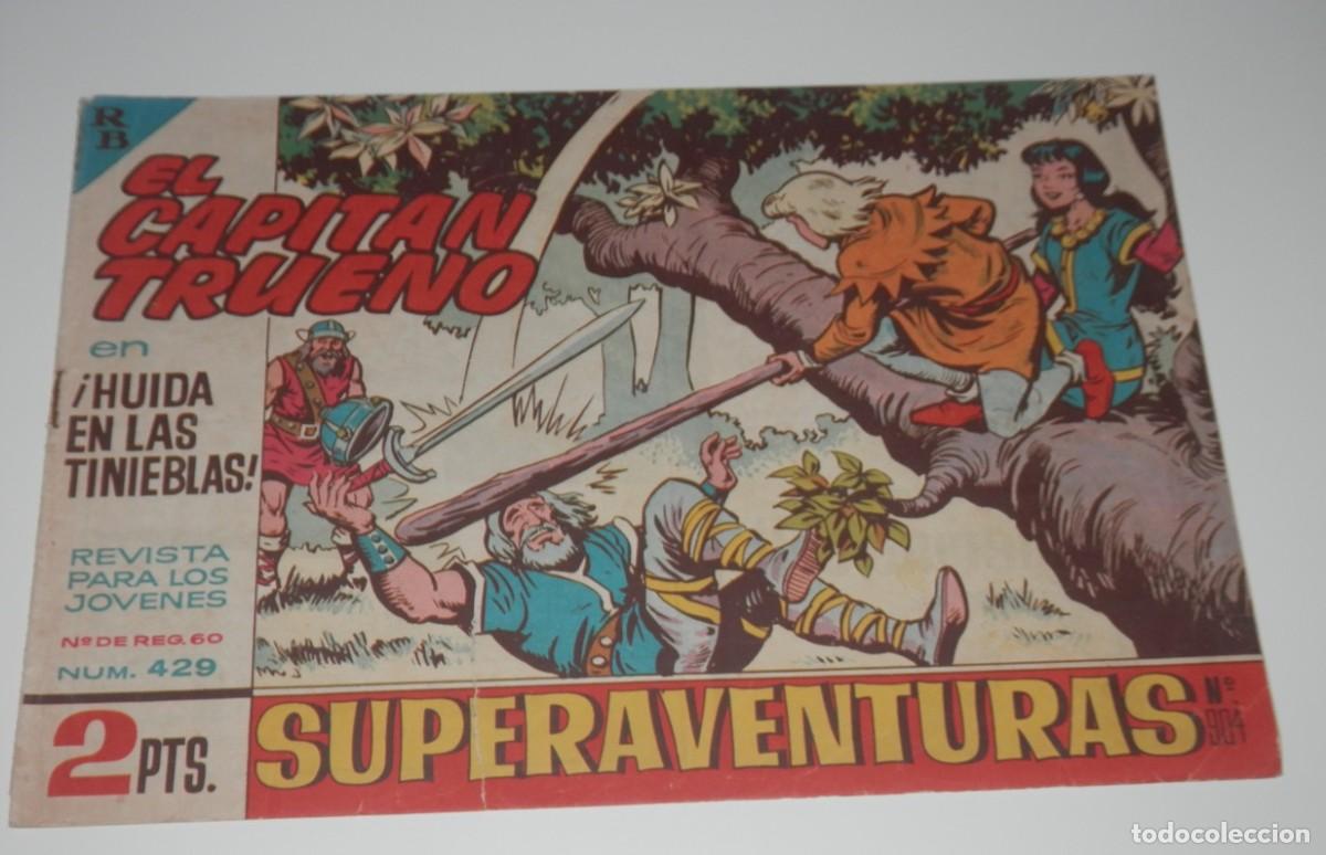 Tebeos: ANTIGUO COMIC CAPITAN TRUENO N&ordm; 429 - Foto 1