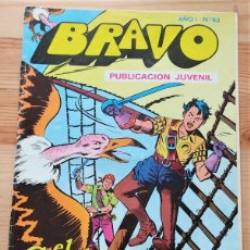 Tebeos: EL CACHORRO Nº 32 - BRAVO PUBLICACIÓN JUVENIL Nº 63 - EDITORIAL BRUGUERA