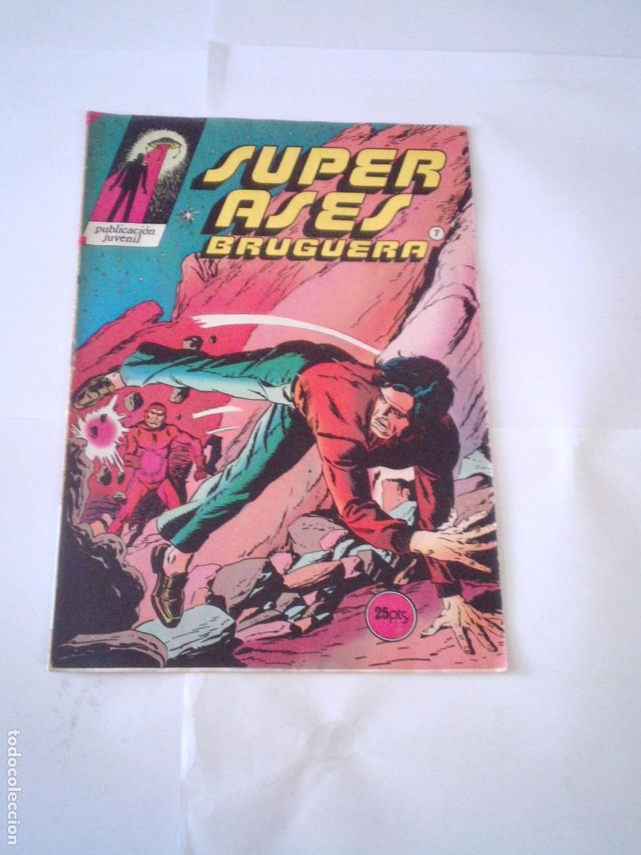 Tebeos: SUPER ASES - NUMERO 7 - EDICTORIAL BRUGUERA - BUEN ESTADO - CJ 183