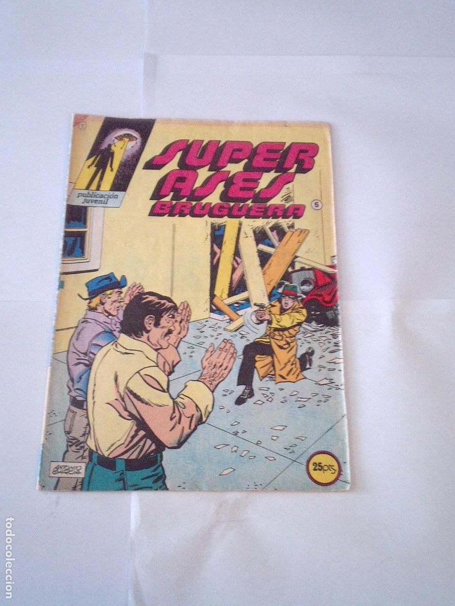 Tebeos: SUPER ASES - NUMERO 5 - EDITORIAL BRUGUERA - BUEN ESTADO - CJ 183