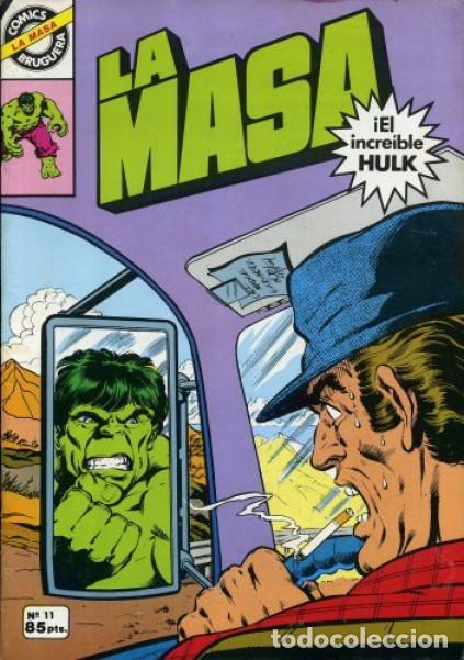 Tebeos: LA MASA- N&ordm; 11 -C&Oacute;MICS BRUGUERA- N&ordm; 173 -EL MONSTRUO Y LA M&Aacute;QUINA-1981-SAL BUSCEMA-DIF&Iacute;CIL-LEA-9257