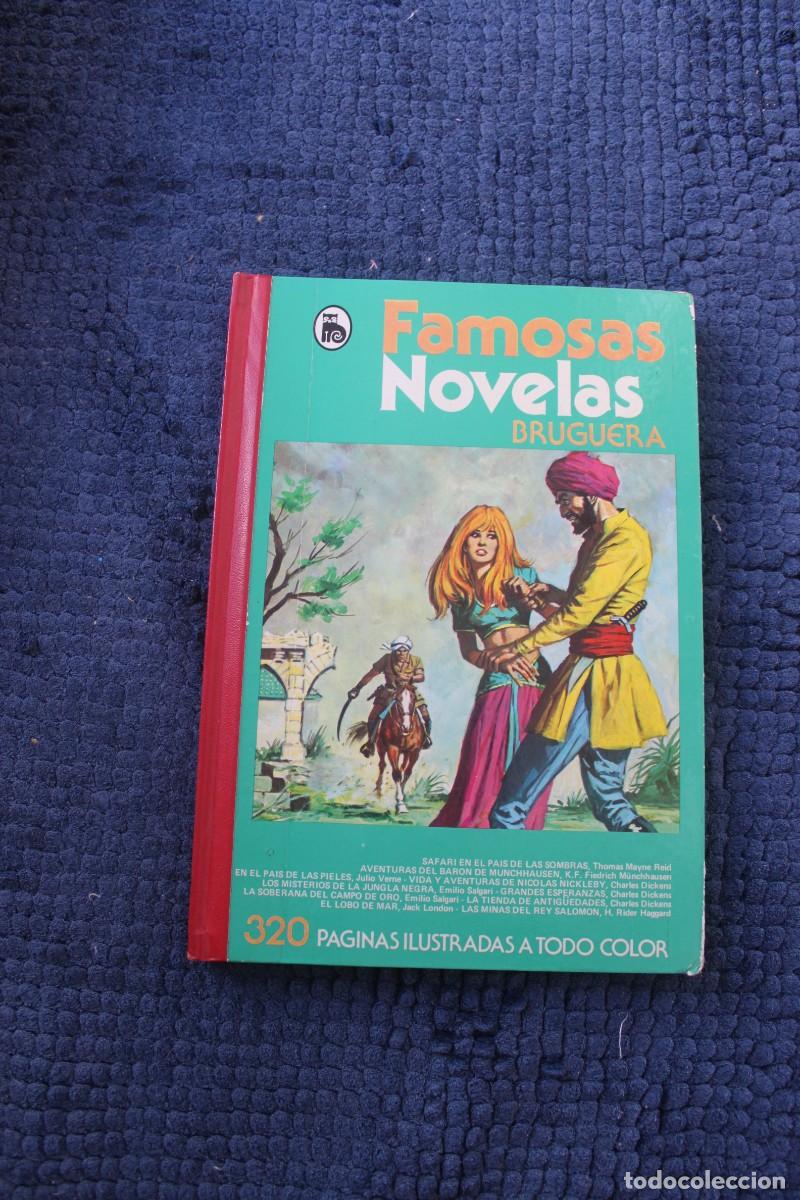 Tebeos: FAMOSAS NOVELAS BRUGUERA VOL XII: SAFAFI EN EL PAIS DE LAS SOMBRAS ; 3&ordf; EDICION; BRUGUERA