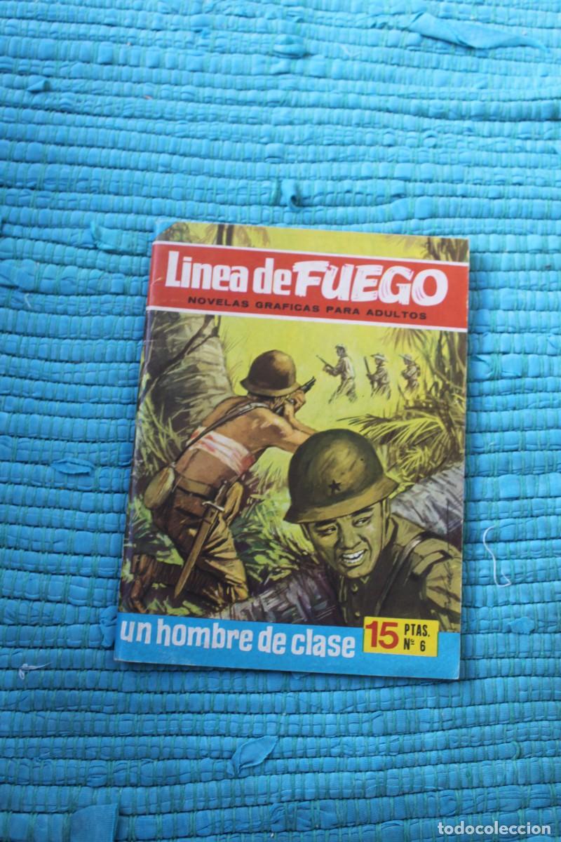 Tebeos: LINEA DE FUEGO N&ordm; 6 : UN HOMBRE CON CLASE ; BRUGUERA