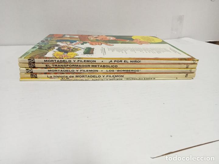 Tebeos: Lote de 5 libros de Mortadelo y Filem&oacute;n - Foto 5