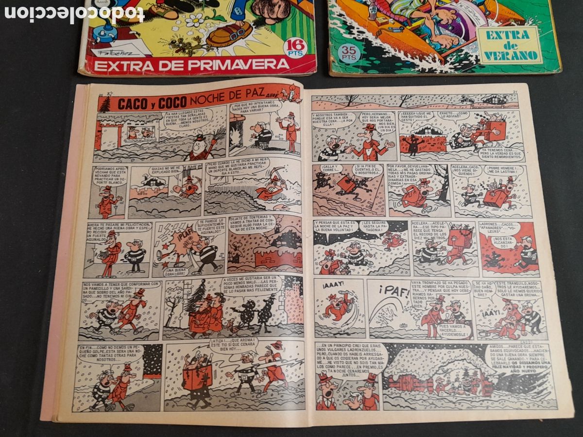 Tebeos: COM-397. 3 N&Uacute;MEROS EXTRAS DE MORTADELO. - Foto 4