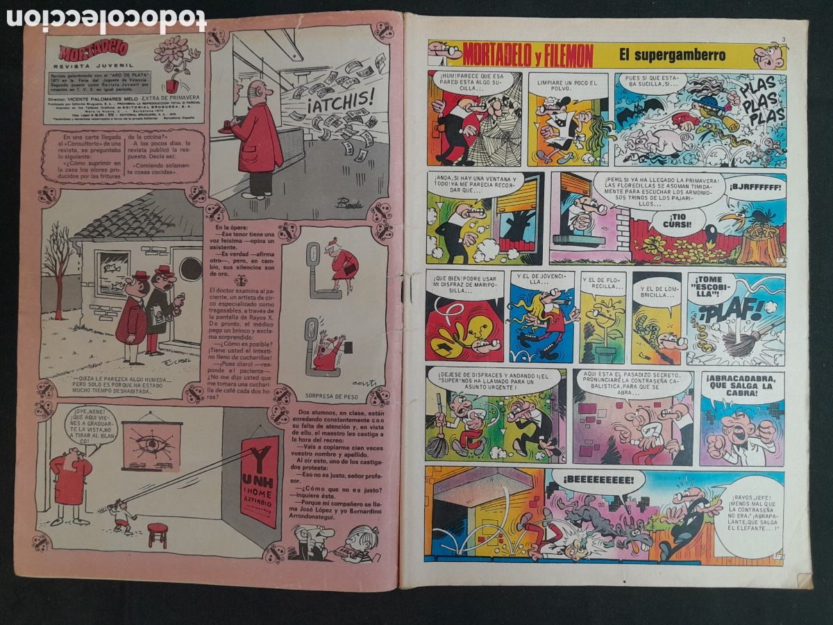 Tebeos: COM-397. 3 N&Uacute;MEROS EXTRAS DE MORTADELO. - Foto 17