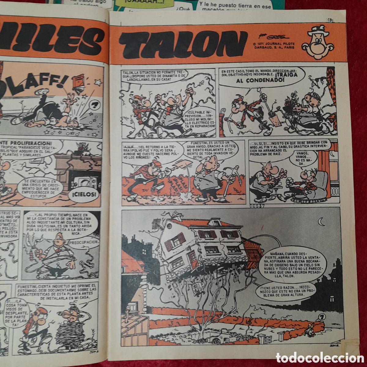 Tebeos: COM-420. LOTE DE REVISTAS COMICS DIN DAN. - Foto 7