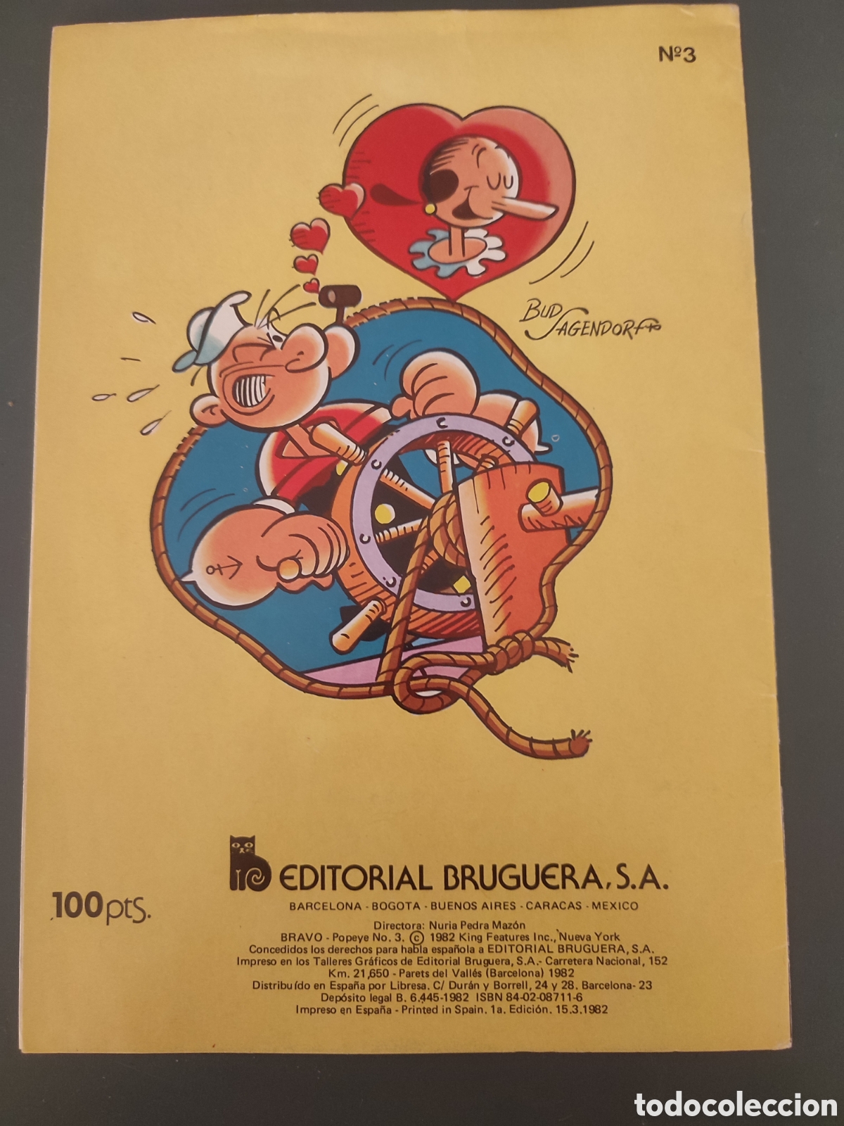 Tebeos: Bravo .Popeye Num 3.1982 - Foto 2