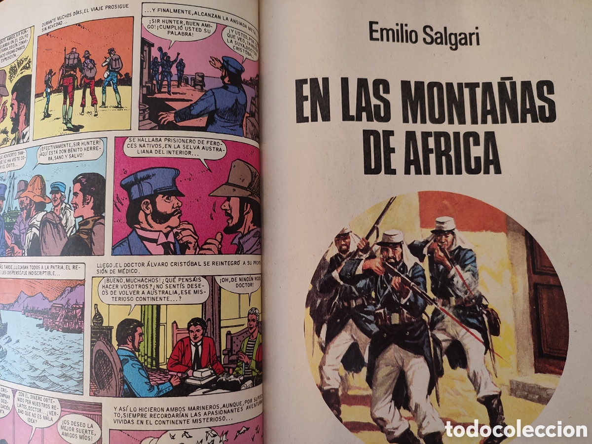 Tebeos: Super Joyas .De Emilio Salgari - Foto 3