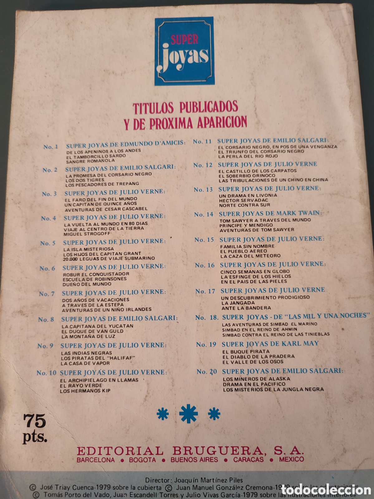 Tebeos: Super Joyas de Emilio Salgari - Foto 4