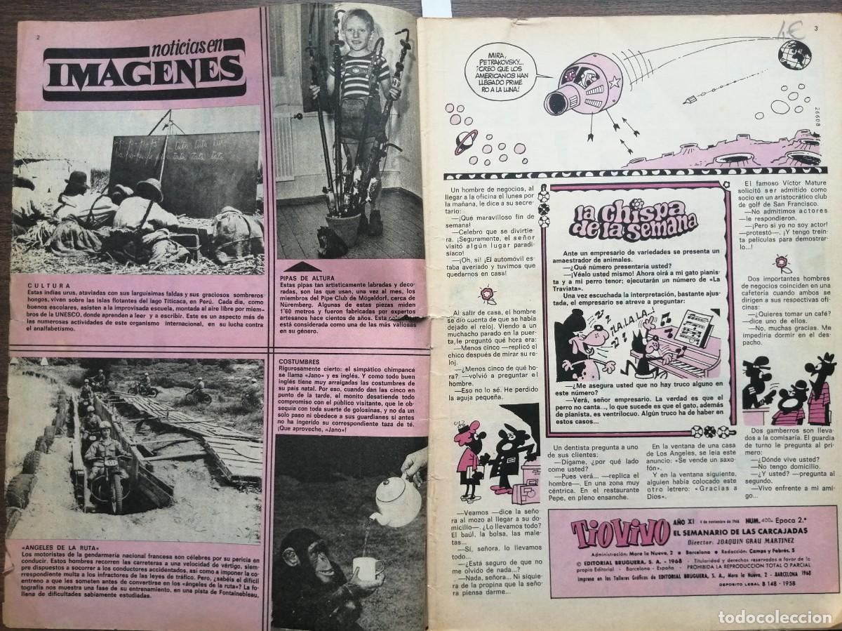 Tebeos: TIO VIVO- N&ordm;-400 - Foto 2