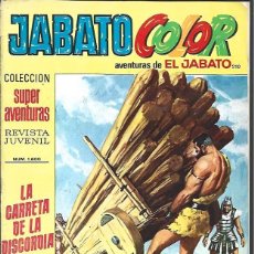 Tebeos: JABATO COLOR 210: LA CARRETA DE LA DISCORDIA, 1973, BRUGUERA, BUEN ESTADO