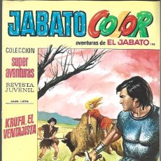 Tebeos: JABATO COLOR 198: KRUFA, EL VENTAJISTA, 1973, BRUGUERA, BUEN ESTADO