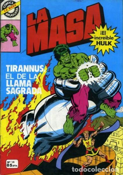 Tebeos: LA MASA-COMICS BRUGUERA- N&ordm; 14 -TIRANUS EL INVENCIBLE-1981-SAL BUSCEMA-REGULAR-MUY DIF&Iacute;CIL-LEA-9401
