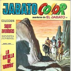 Tebeos: JABATO COLOR 187: LA BATALLA DE BAMBU, 1973, BRUGUERA