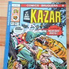 Tebeos: KA-ZAR Nº 3 - COMICS BRUGUERA AÑO 1978