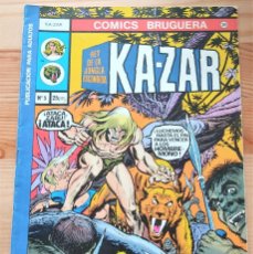 Tebeos: KA-ZAR Nº 5 - COMICS BRUGUERA AÑO 1978