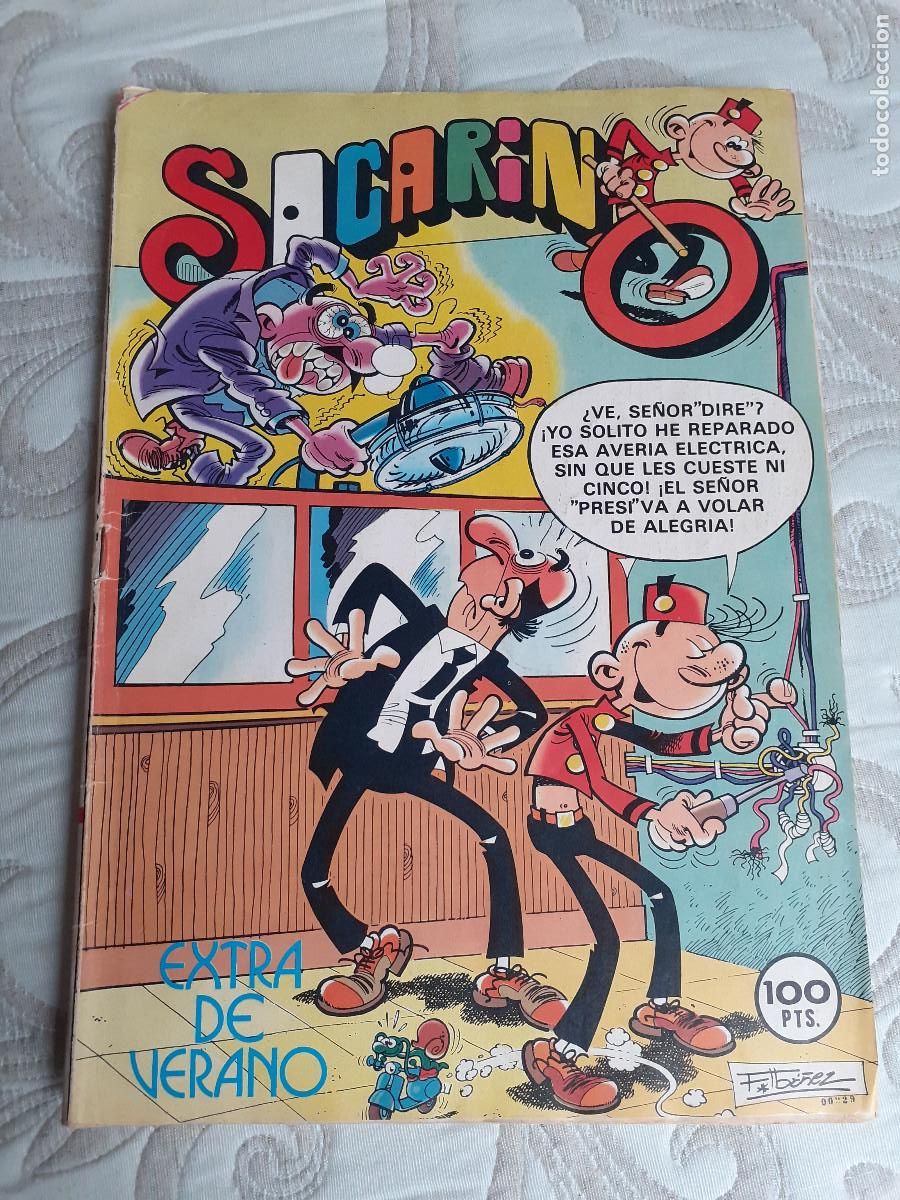Tebeos: SACARINO EXTRA DE VERANO 1981 - BRUGERA - Foto 1