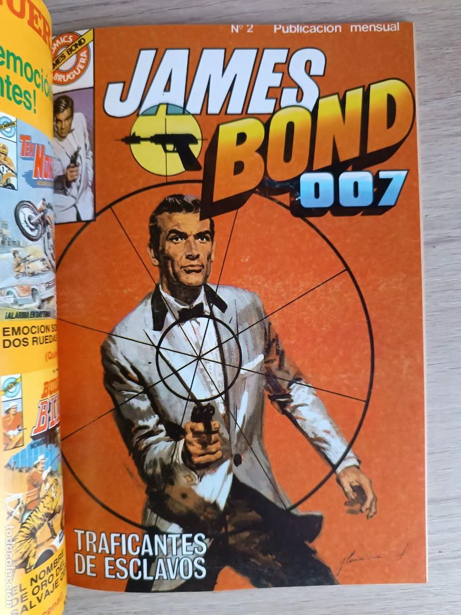 Tebeos: JAMES BOND 007 BRUGUERA COMPLETA - Foto 3