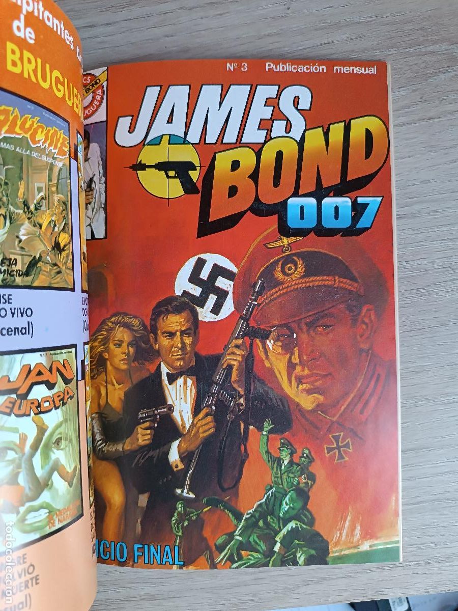 Tebeos: JAMES BOND 007 BRUGUERA COMPLETA - Foto 4