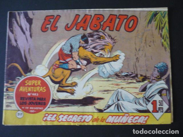 Tebeos: COMIC EL JABATO N&ordm; 217 - Foto 1