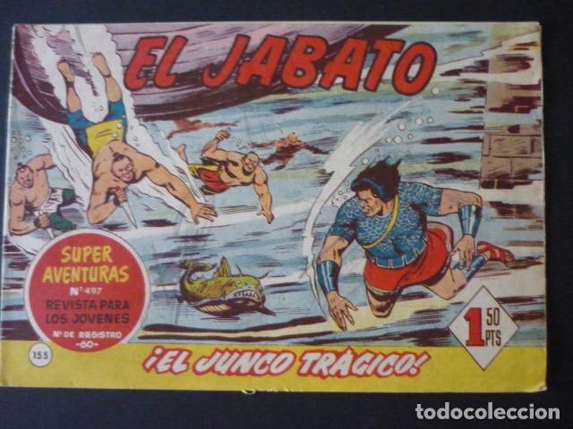Tebeos: COMIC EL JABATO N&ordm; 155 - Foto 1