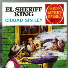 Tebeos: EL SHERIFF KING Nº 18 - CIUDAD SIN LEY - BRUGUERA 1972 1ª EDICION - MUY BIEN