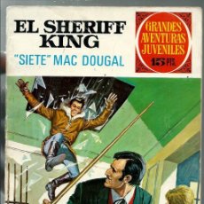 Tebeos: EL SHERIFF KING Nº 22 - SIETE MAC DOUGAL - BRUGUERA 1972 1ª EDICION - BIEN CONSERVADO