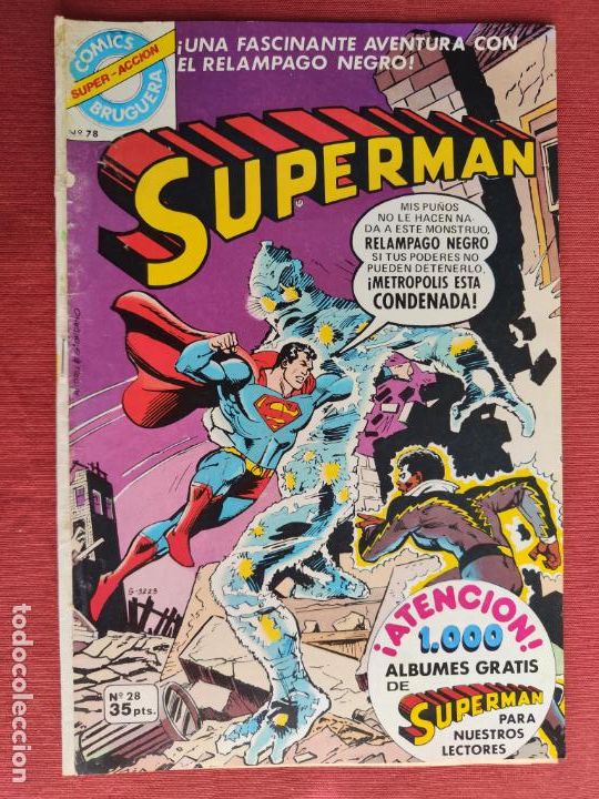 Tebeos: SUPERMAN - N&ordm; 28 - BRUIGUERA - N&ordm; 78. - Foto 1