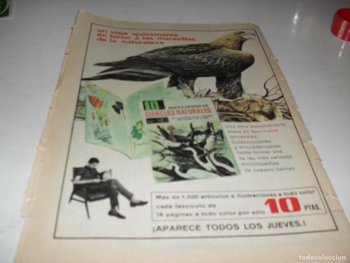Tebeos: LAMINA PUBLICITARIA:ENCICLOPEDIA DE CIENCIAS NATURALES,DE UN TEBEO DE BRUGUERA,1968.
