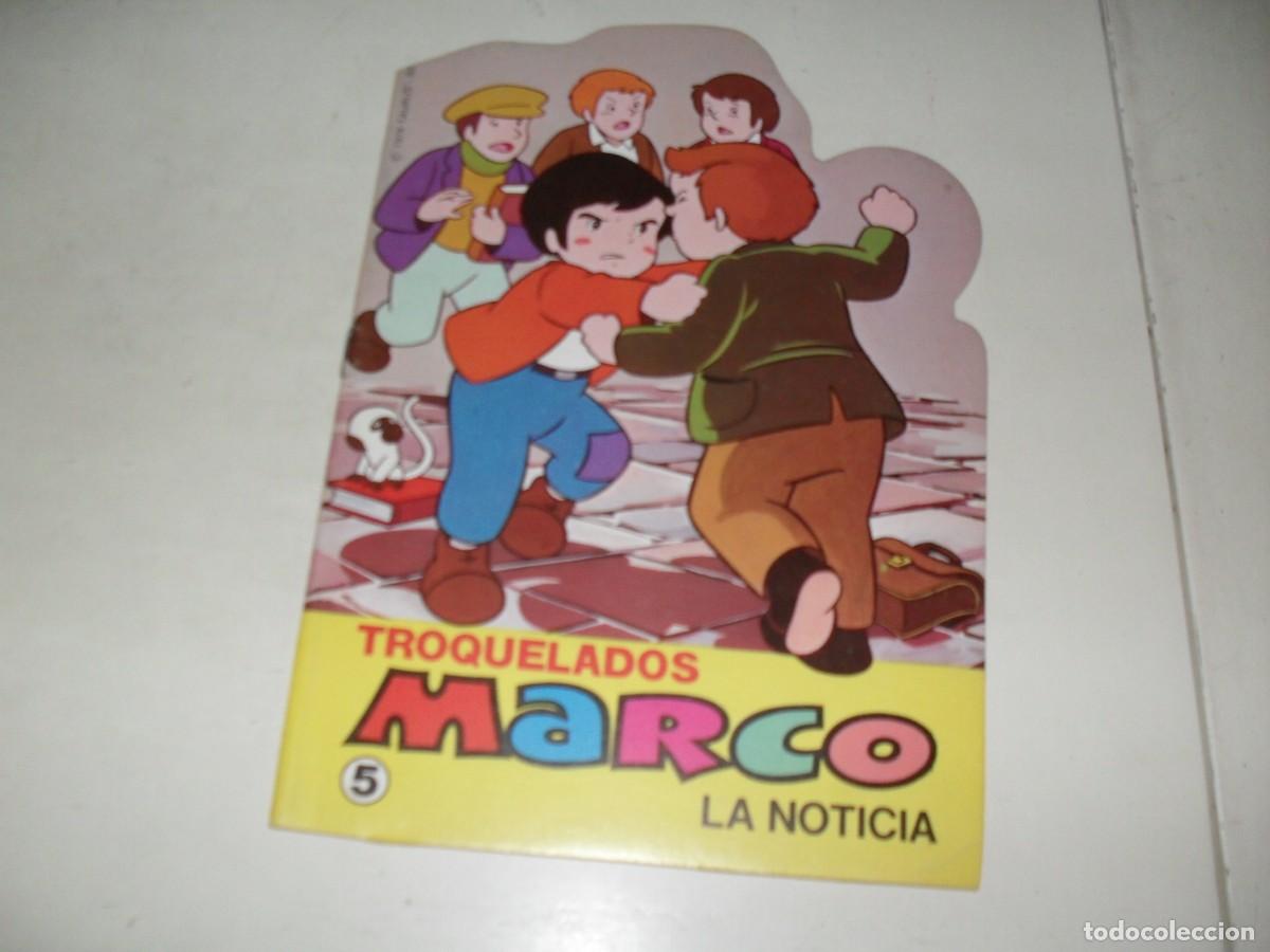 Tebeos: CUENTOS TROQUELADOS MARCO 5 LA NOTICIA,(DE 8),BRUGUERA,1977.