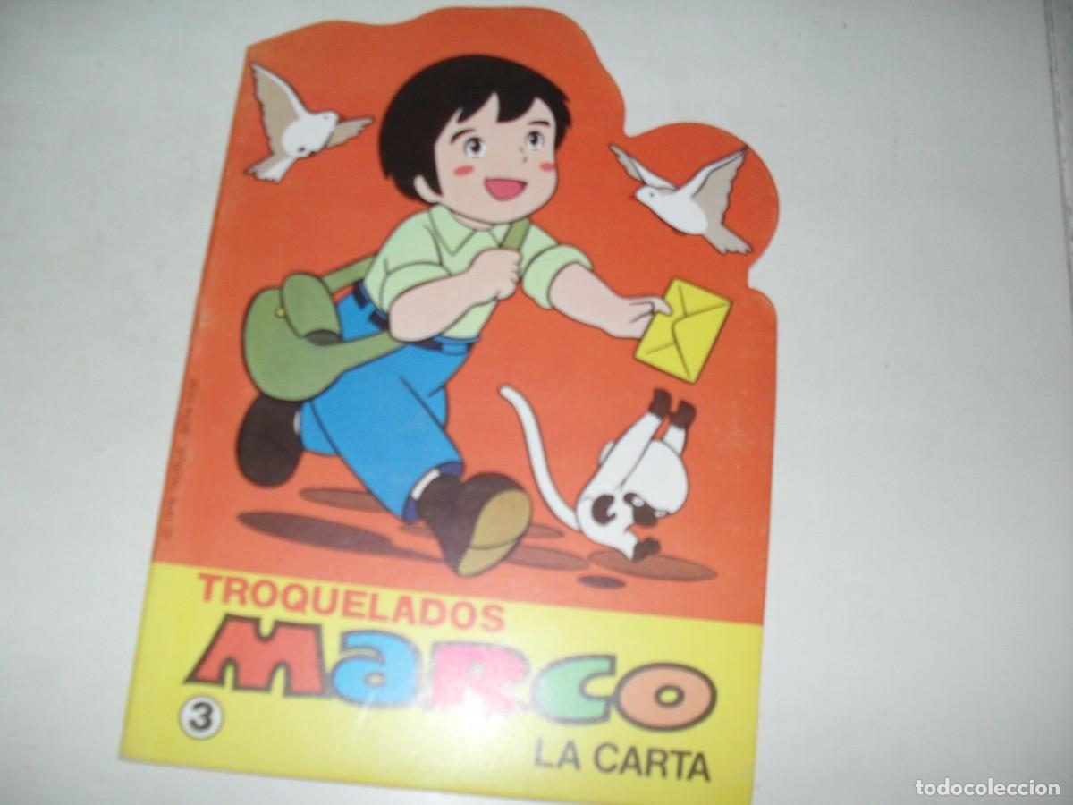 Tebeos: CUENTOS TROQUELADOS MARCO 3 LA CARTA,(DE 8),BRUGUERA,1977.