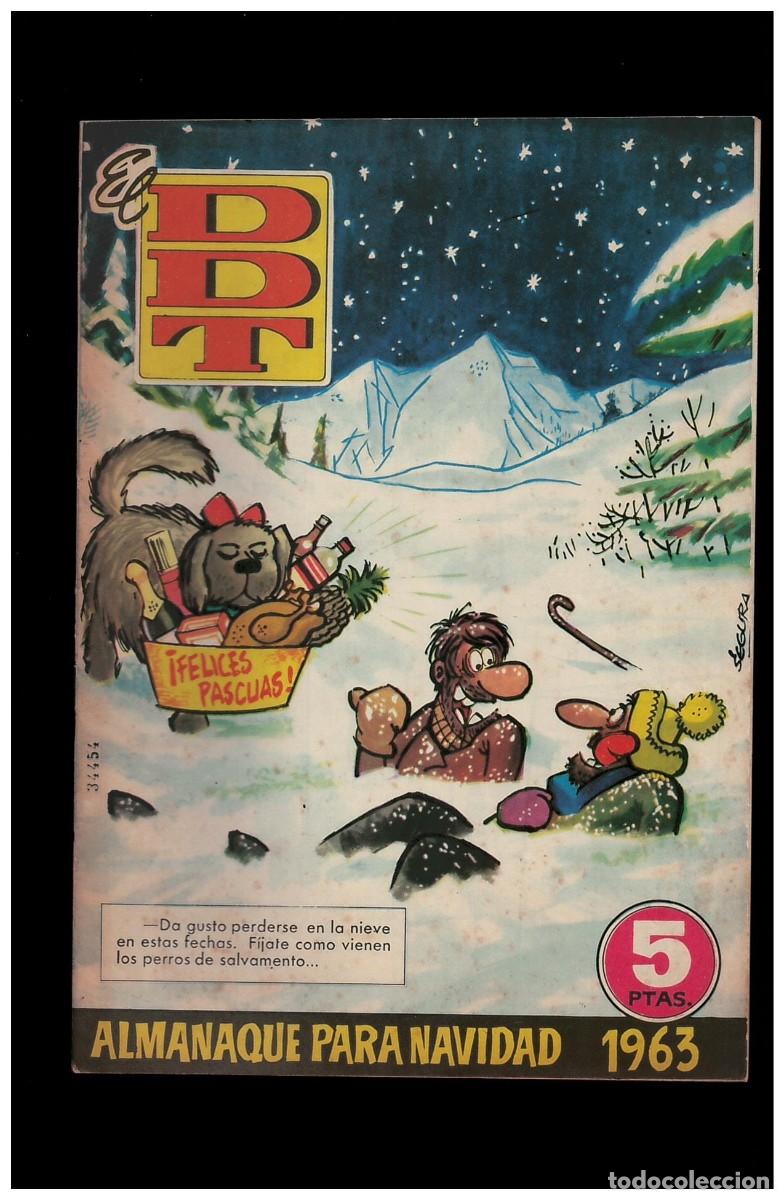 Tebeos: DDT almanaque para Navidad 1963, en muy buen estado