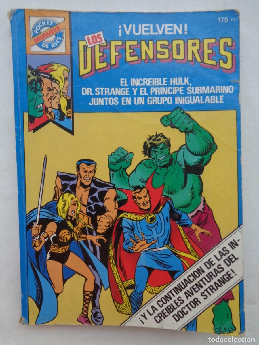 Tebeos: POCKET DE ASES DE BRUGUERA , N&ordm; 36 : VUELVEN LOS DEFENSORES