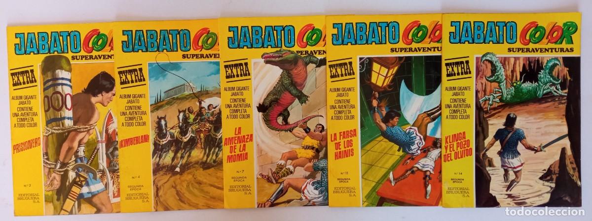 Tebeos: Jabato-2&ordf; Epoca N&uacute;meros-2-4-7-11 y 14 - Foto 1