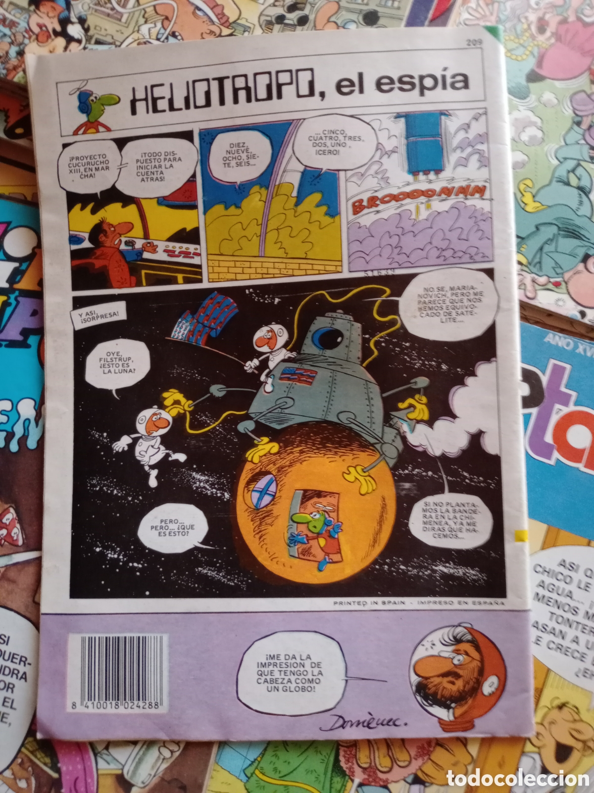 Tebeos: Mortadelo 209 cj89 - Foto 2