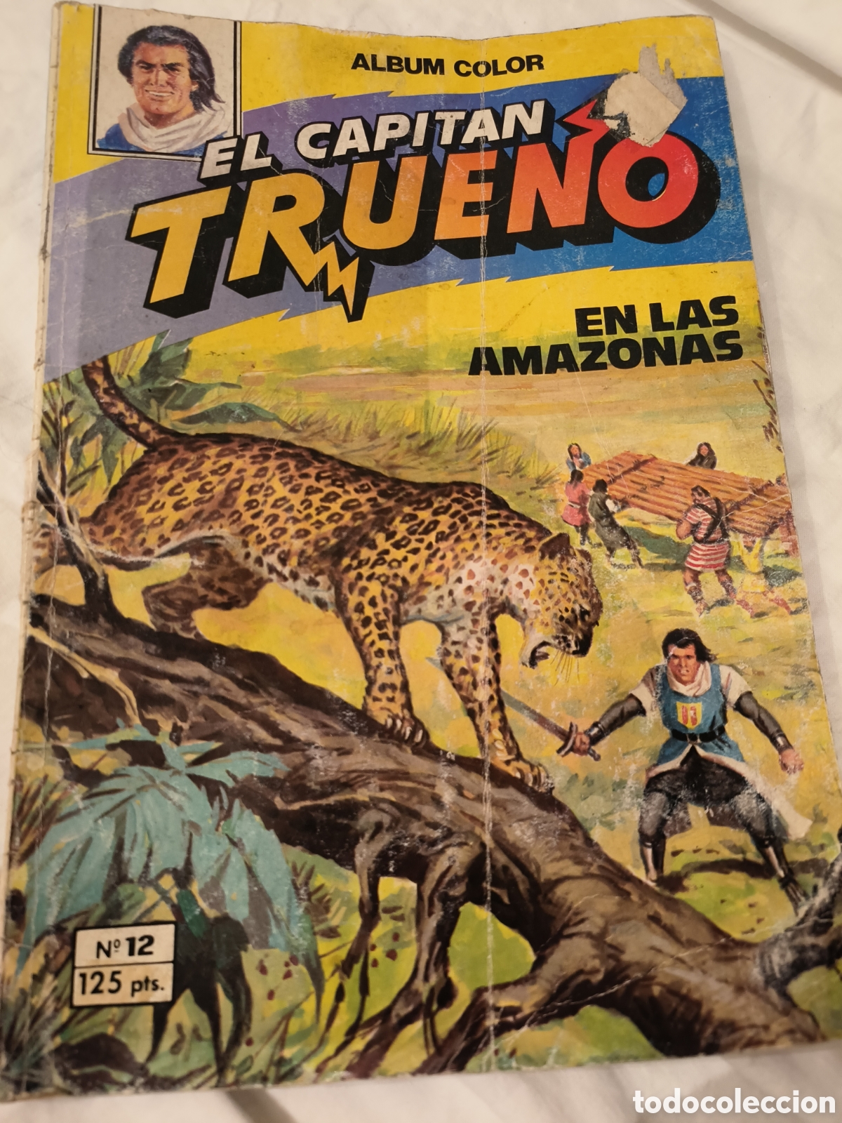 Tebeos: C&oacute;mic Capit&aacute;n Trueno n&uacute;mero 12 En Las Amazonas - Foto 1