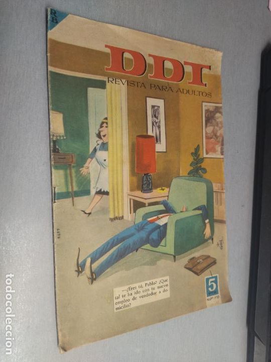 Tebeos: DDT REVISTA PARA ADULTOS N&ordm; 710 / BRUGUERA