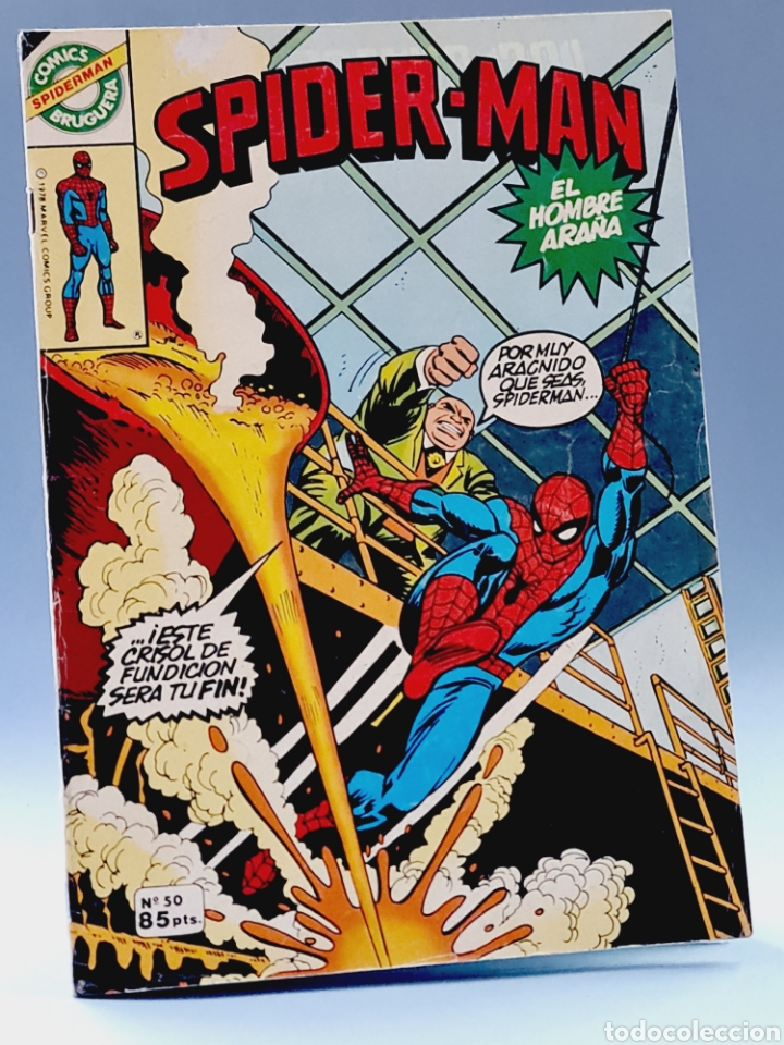 Tebeos: SPIDERMAN 50 SPIDER-MAN NORMAL ESTADO COMICS BRUGUERA - Foto 1