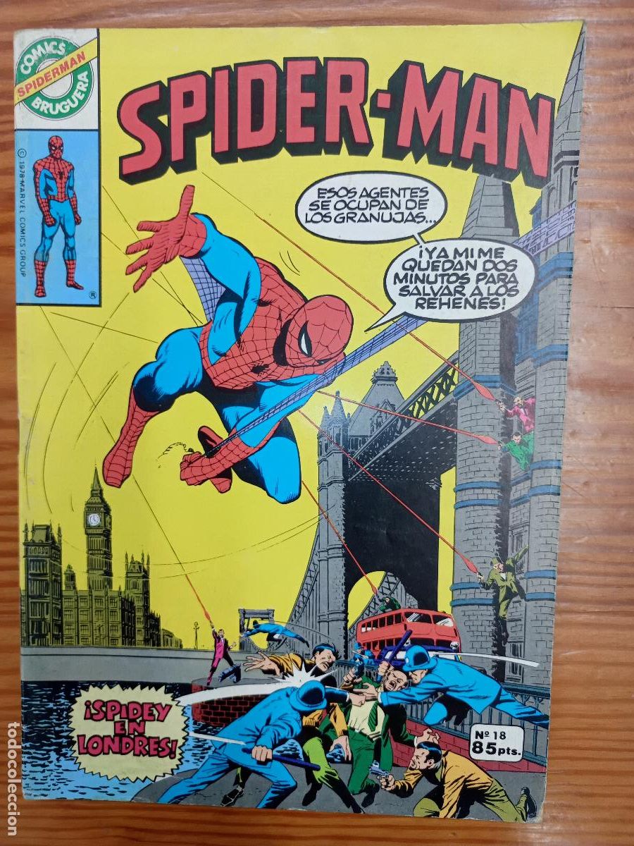 Tebeos: Spiderman 18 Bruguera - Foto 1
