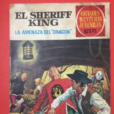 Tebeos: EL SHERIFF KING 4 LA AMENAZA DEL DRAGON 1ª EDICION BRUGUERA 15 PTS 1971 GRANDES AVENTURAS JUVENILES