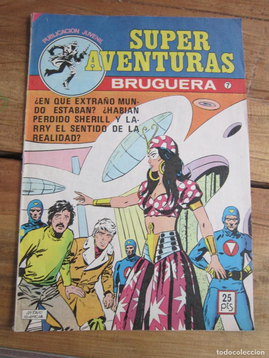 Tebeos: SUPER AVENTURAS-BRUGUERA N&ordm; 7 CARLOS FREIXAS-TORREGROSA-J.VIVAS-1978