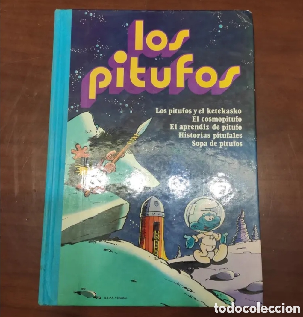 Tebeos: Libro los pitufos, vintage. - Foto 1