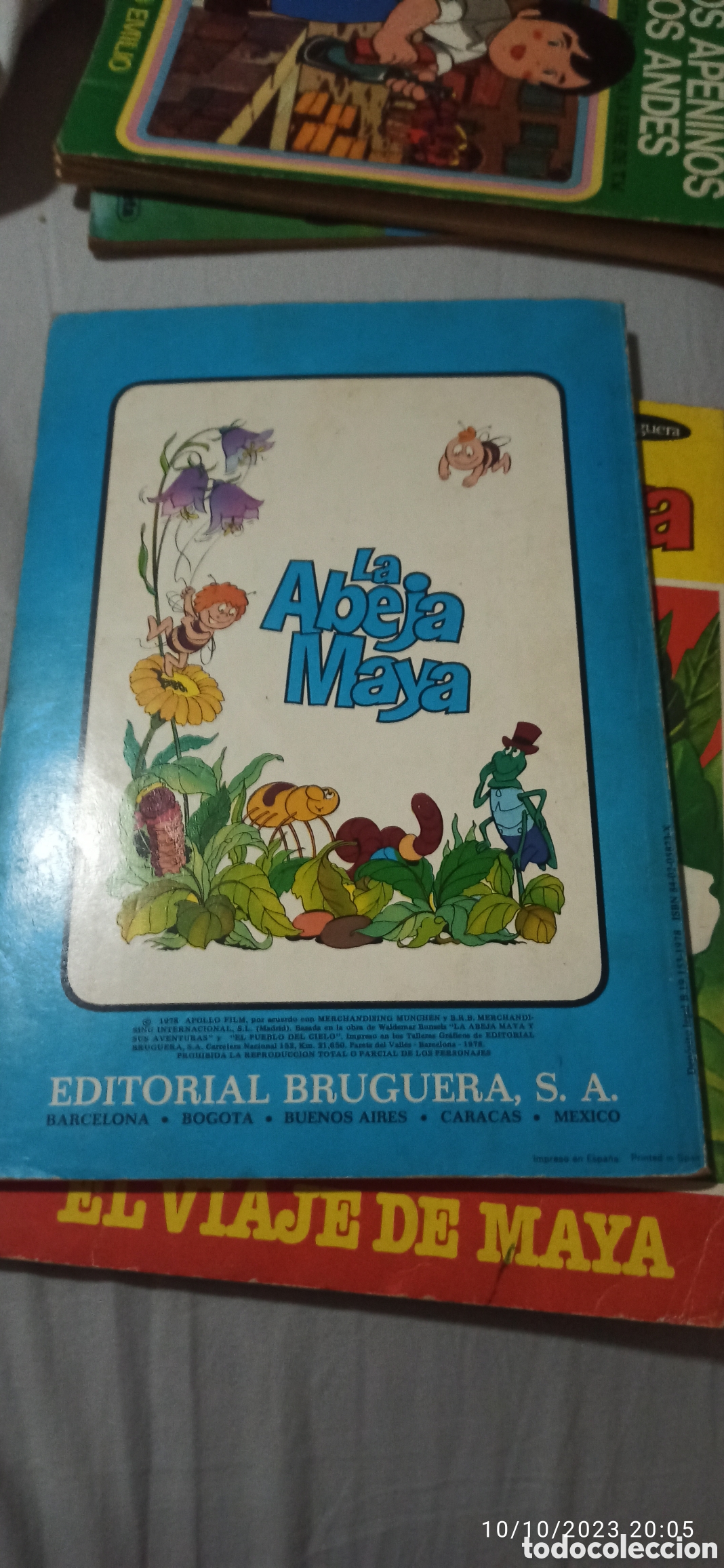 Tebeos: La abeja Maya Bruguera n4 - Foto 2