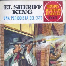 Tebeos: SHERIFF KING 19(GRANDES AVENTURAS JUVENILES 31). BRUGUERA, 1975