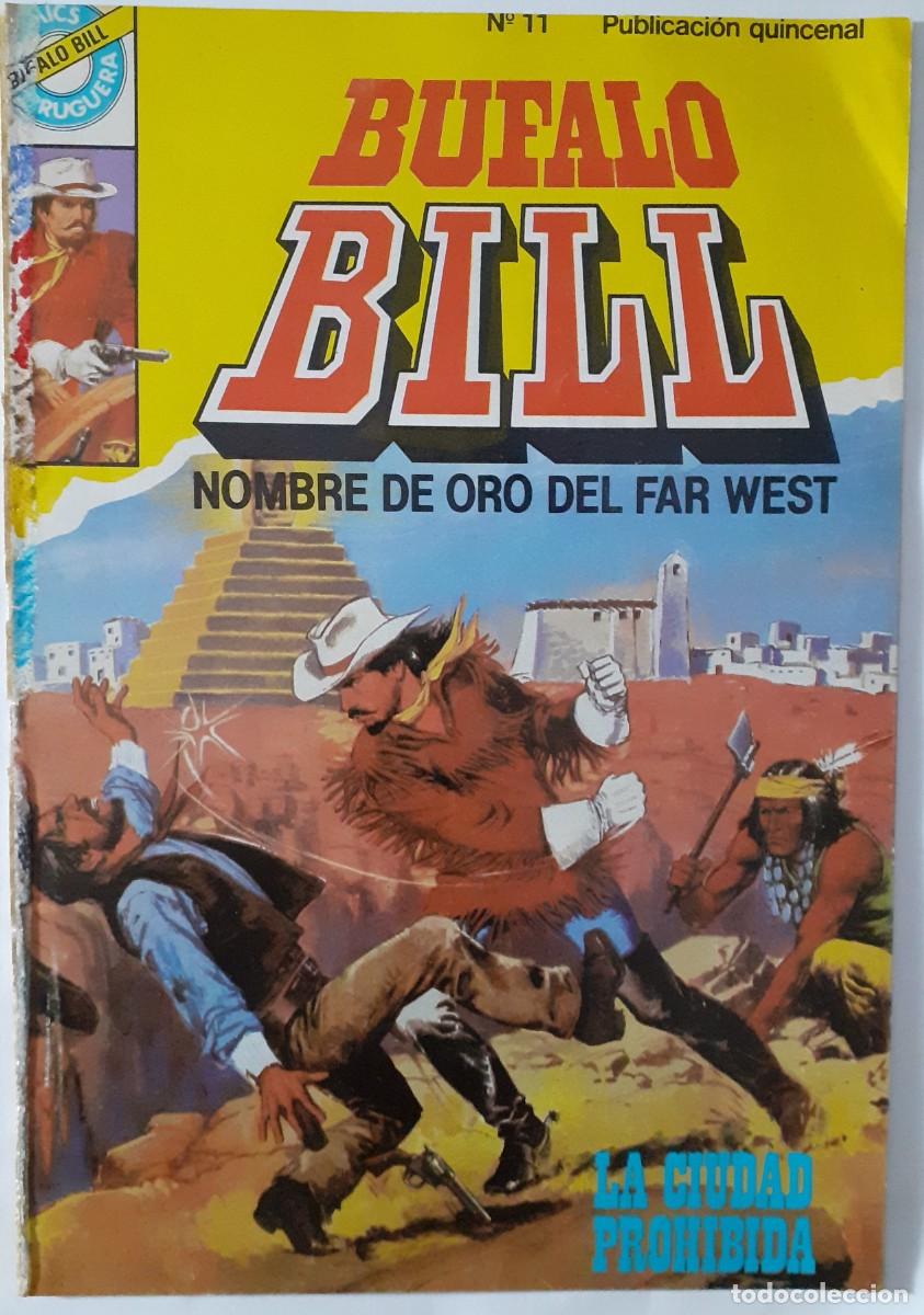 Livros de Banda Desenhada: B&Uacute;FALO BIL-COMICS BRUGUERA- N&ordm; 11 -&Uacute;LT. COLEC.-JES&Uacute;S BLASCO-1985-CORRECTO-MUY DIF&Iacute;CIL-LEA-9637