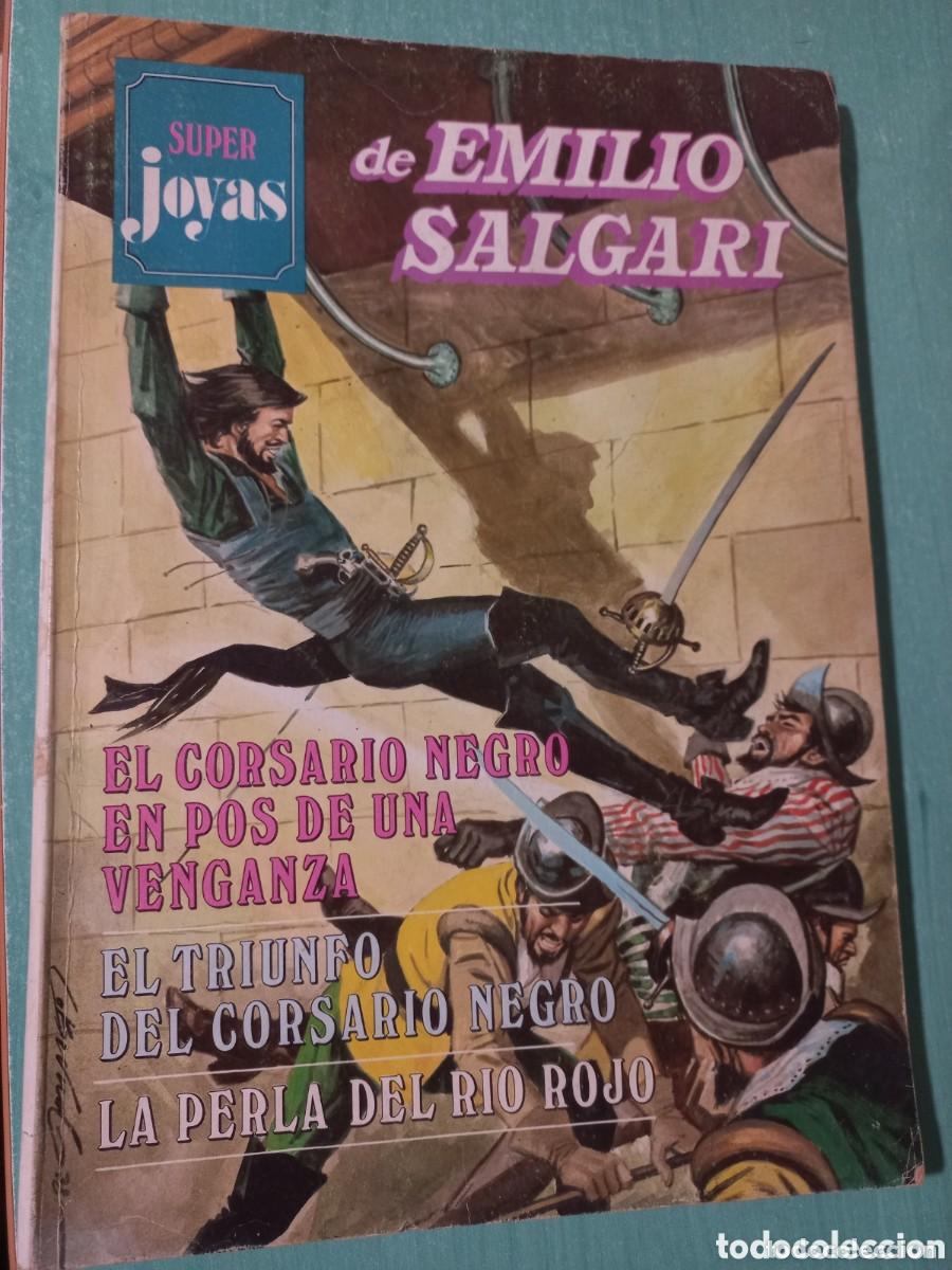 Tebeos: COMIC S&Uacute;PER JOYAS DE EMILIO SALGARI 1978 - Foto 1