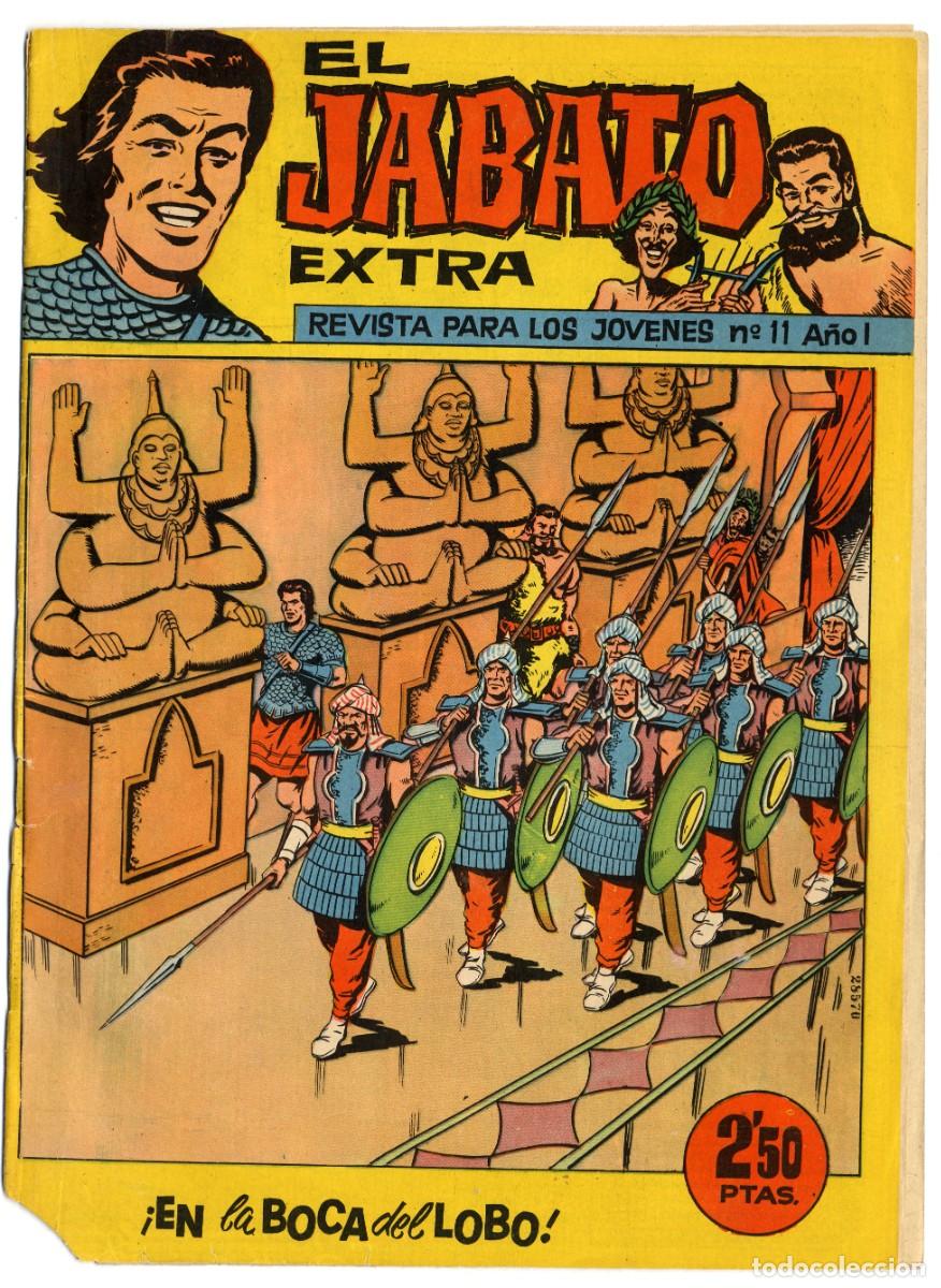 Tebeos: EL JABATO EXTRA N&ordm; 11 &iexcl;EN LA BOCA DEL LOBO! - Foto 1